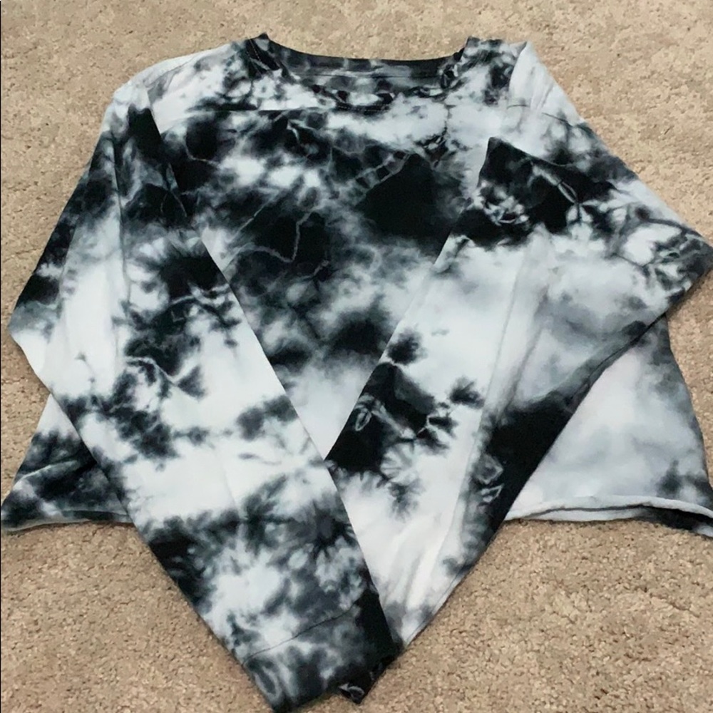 Chemistry Tye Dye Crop Top